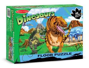 Land of Dinosaurs Floor (48 PC) de Melissa & Doug