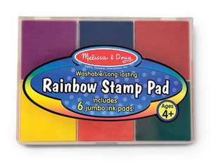 Rainbow Stamp Pad: Arts & Crafts - Stamps