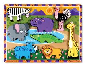 Safari Chunky Puzzle de Melissa & Doug