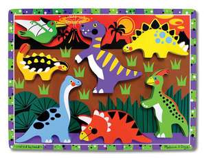 Dinosaurs Chunky Puzzle de Melissa & Doug