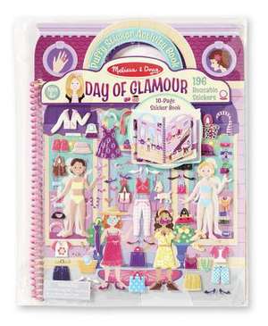 Deluxe Puffy Sticker Album - Day of Glamour Deluxe Puffy Sticker Album - Day of Glamour de Melissa & Doug