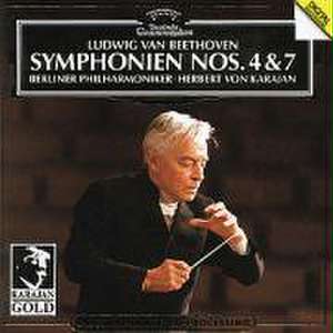 Sinfonien 4,7 de Herbert Von/BP Karajan