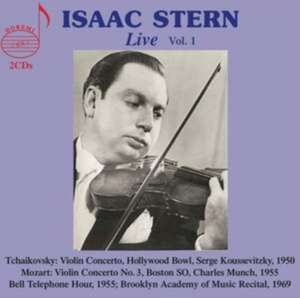 Isaac Stern: Live,Vol.1 de Isaac/Zakin Stern