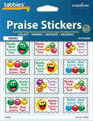 Tabbies Praise Stickers - Smiley de Tabbies