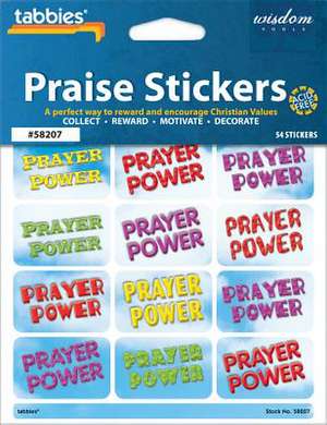 Tabbies Praise Stickers - Prayer Power de Tabbies