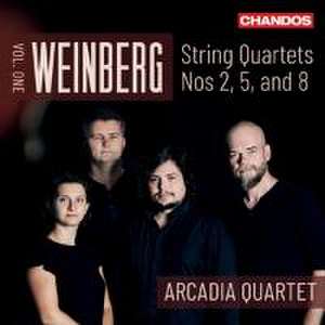 Streichquartette 2,5 & 8 de Arcadia Quartet