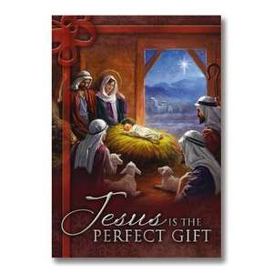 Holy Family Nativity Christmas Card: Collectible Trading Cards de Abbey Press