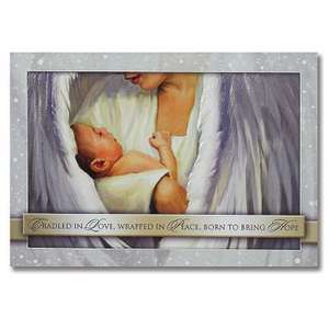 Angel Christmas Card: Votives de Abbey Press