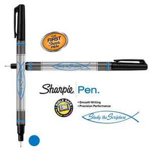Sharpie Bible Pen - Blue: Carded de G T Luscombe