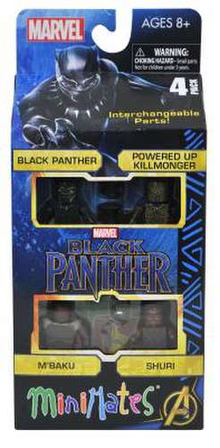 Marvel Black Panther Movie Minimates Box Set de Diamond Select