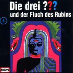 Die drei ??? 005 und der Fluch des Rubins (drei Fragezeichen). CD de Alfred Hitchcock