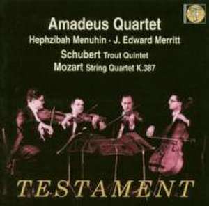 Forellenquintett D 667/Streich de Amadeus Quartet/Menuhin/Merrit