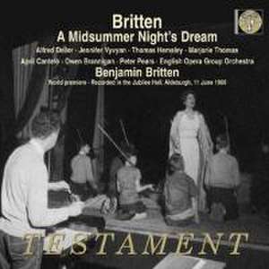 A Midsummer Night's Dream de Deller/McCutcheon/Britten/English Opera Group Orch