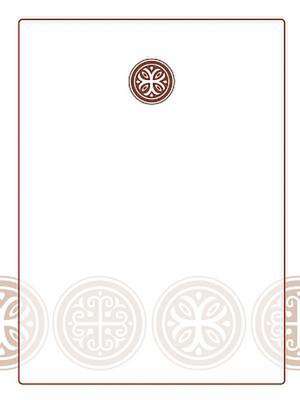 Celtic Cross Bookplate, Pack of 15 de Morehouse Church Supplies