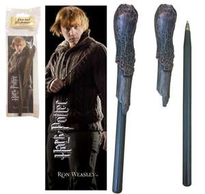 Harry Potter - Ron Weasley Wand Pen And Bookmark