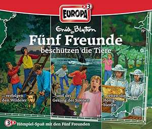 Fünf Freunde Box 20 ... beschützen die Tiere (74 / 84 / 90) de Enid Blyton