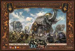 A Song of Ice & Fire - Golden Company War Elephants (Kriegselefanten der Goldenen Kompanie) de Eric M. Lang