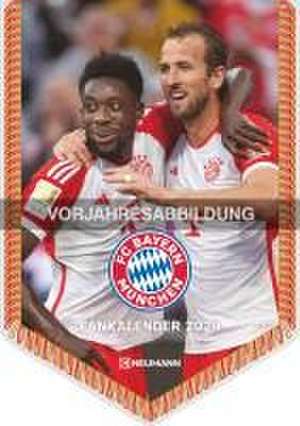 FC Bayern München 2025 - Mini-Bannerkalender - Fan-Kalender - Fußball-Kalender - 21x29,7 - Sport de Neumann