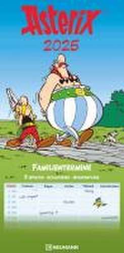 Asterix 2025 Familienplaner - Familien-Timer - Termin-Planer - Kids - Kinder-Kalender - Familien-Kalender - 22x45 de Neumann