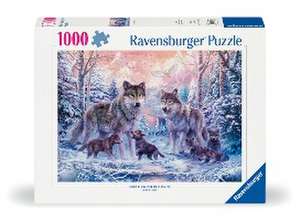 Adult puzzle 1000 Teile - Arktische Wölfe