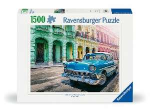 Adult puzzle 1500 Teile - Cuba Cars