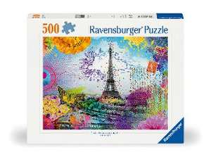 Adult puzzle 500 Teile - Postkarte aus Paris