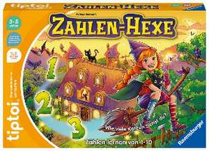 Ravensburger tiptoi Spiel 00132 Zahlen-Hexe, Zählen lernen von 1 - 10 für Kinder ab 3 Jahren de Michael Kallauch