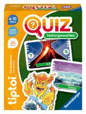 Ravensburger tiptoi 00167 Quiz Naturgewalten, Quizspiel für Kinder ab 6 Jahren, für 1-4 Spieler