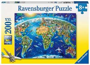 Große, weite Welt. Kinderpuzzle 200 Teile