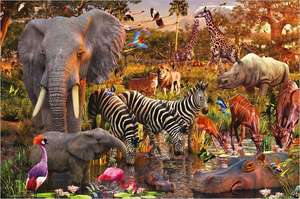 African Animals 3000 Piece Puzzle de Ravensburger