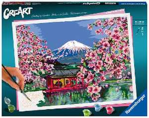 Ravensburger CreArt - Malen nach Zahlen 20177 - Japanese Cherry Blossom - ab 14 Jahren