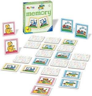 Ravensburger - 20877 - My first memory® Meine Lieblingssachen, Merk- und Suchspiel mit extra großen Bildkarten für Kinder ab 2 Jahren de William H. Hurter