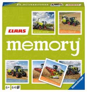 Ravensburger CLAAS memory® - 20882 - der Spieleklassiker für alle Landmaschinen Fans, Merkspiel für 2-8 Spieler ab 6 Jahren de William H. Hurter