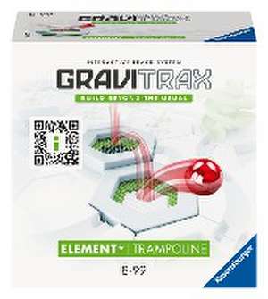 Ravensburger GraviTrax Element Trampolin - Zubehör für das Kugelbahnsystem. Kombinierbar mit allen GraviTrax Produktlinien, Starter-Sets, Extensions und Elements, Konstruktionsspielzeug ab 8 Jahren