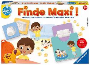 Ravensburger 24737 - Finde Maxi! - Lernspiel für Kinder ab 2,5 Jahren, Spielend Erstes Lernen für 1-2 Spieler de Rosie Roberson