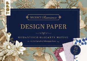 Regency Romance Design Paper Block A5 de Clara Riemer