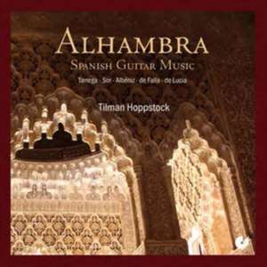 Alhambra-Span.Gitarrenmusik de Tilman Hoppstock