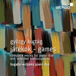 Jatekok-Games de Bugallo-Williams Piano Duo