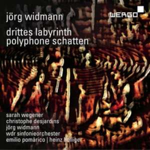 Polyphone Schatten/Drittes Labyrinth de Wegener/Desjardins/Widmann/Holliger/WDR SO