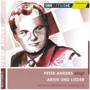 Singt Arien und Lieder de Peter/SOSWR Anders