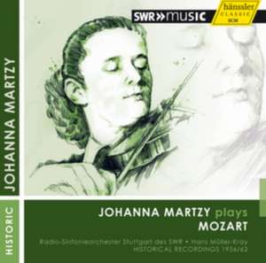 Johanna Martzy plays Mozart de J. /Müller-Kray Martzy