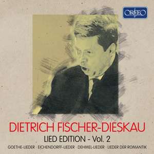 Dietrich Fischer-Dieskau, Lied-Edition - Vol. 2 de Schubert