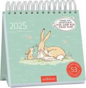 Postkartenkalender Weißt du eigentlich, wie lieb ich dich hab? 2025 de Anita Jeram