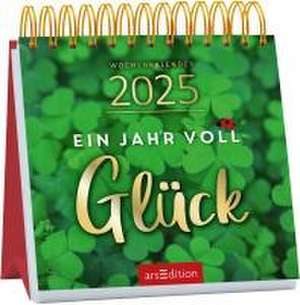 Mini-Wochenkalender Ein Jahr voll Glück 2025