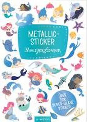 Metallic-Sticker - Meerjungfrauen