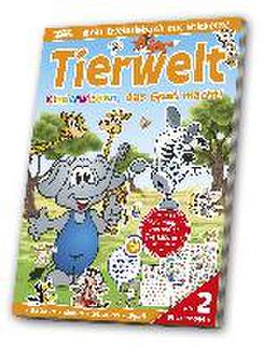 Sticker-Übungsbuch - Tierwelt Lernspaß