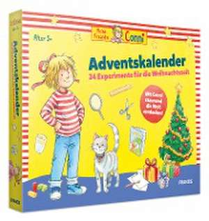 FRANZIS 67207 - Meine Freundin Conni Adventskalender, 24 Experimente für die Weihnachtszeit, für Kinder ab 5 Jahren de Franzis