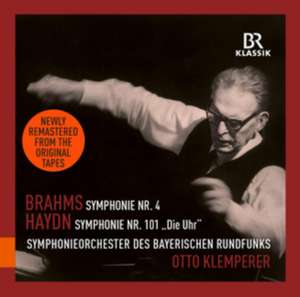 Haydn Sinfonie 101/Brahms Sinfonie 4 de Otto/SOBR Klemperer