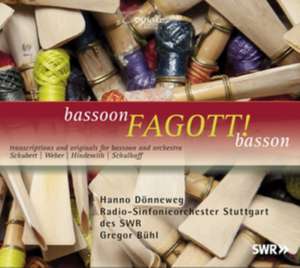 Bassoon-Fagott!-Basson-Konzertbearbeitungen de H. /Bühl Dönneweg