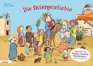 Die Ostergeschichte. Bildkarten fürs Erzähltheater Kamishibai de Sabine Zett